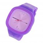 Relógio Silicone (1 * 377) Roxo