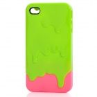 Case Sorvete Verde e Rosa