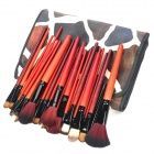 Kit 31 pincéis Vermelho